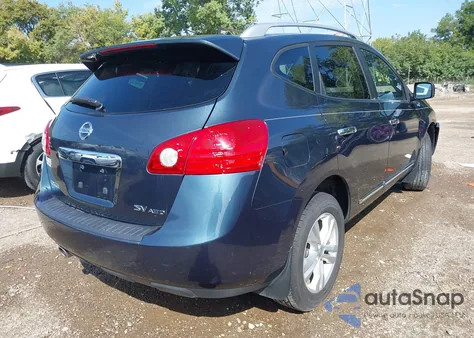 2012 Nissan Rogue Sv из США, поврежденный, VIN JN8AS5MV7CW710181
